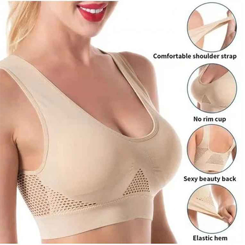 Breathable Anti-Sagging Breasts Bra