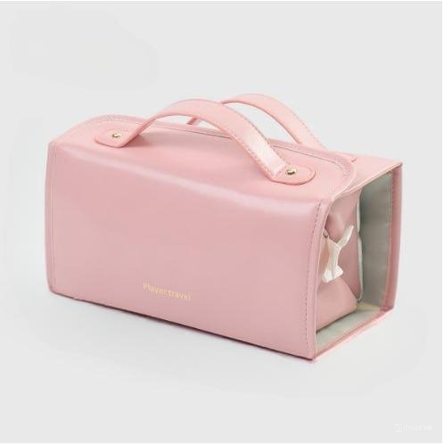 TODAY 49% OFF Leather Waterproof Cosmetic Bag